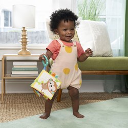 Bright Starts livre bébé safari - jouet doux pour les déplacements