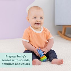 Bright Starts Stitch jouet fidget - jouet sensoriel bébé multicolore