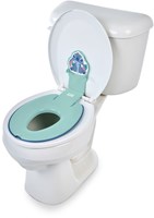 Bright Starts réducteur de toilette Stitch Flip and Sit - bleu - apprentissage de la propreté-2