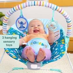 Bright Starts transat bébé Stitch Ohana Paradise - confort vibrant