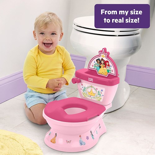 Bright Starts Disney Princess pot d'apprentissage 2en1 - toilette d'entraînement-2