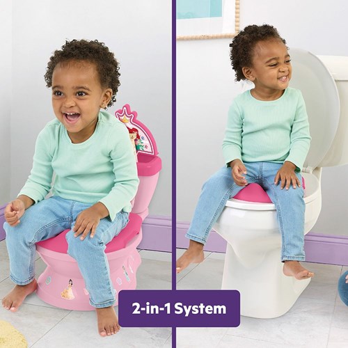 Bright Starts Disney Princess pot d'apprentissage 2en1 - toilette d'entraînement-3