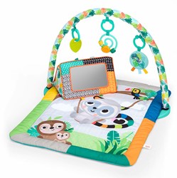 Bright Starts tapis d'éveil Tropical Treetop Activity Gym bébé