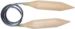 Aiguilles à tricoter circulaires KnitPro Jumbo Birch 100cm 25,00mm - 3pcs