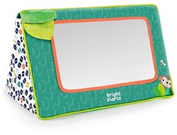 Bright Starts miroir bébé Safari - miroir de jeu au sol pour bébés