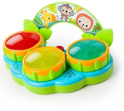 Bright Starts Safari Beats jouet musical tambour jaune bébé