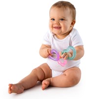 Bright Starts jouet de dentition pastel - Chill & Teethe anneau de dentition bébé-3