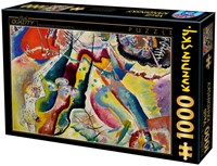 D-Toys Kandinsky Vassily: Painting with Red Spot - 1000 Teile-2
