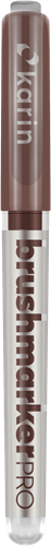 Karin brushpen Brushmarker Pro 074 Sepia - marqueur créatif pour aquarelle