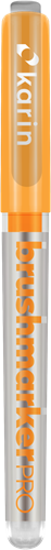 Karin feutre pinceau Brushmarker Pro 195 Amber pour effets aquarelle