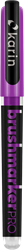 Karin brushpen Brushmarker Pro 6172 Neon Violet marqueur pour dessin créatif
