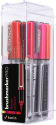 Karin set de brushmarkers Flower 12 couleurs feutres aquarelle