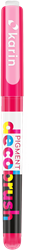 Karin brushmarker stylo pigment poppy - marqueur waterproof pour créations artistiques