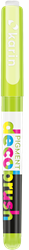 Karin brushmarker pigment stylo lime green - marqueur créatif pour loisirs