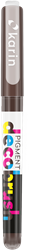 Karin brushmarker pigment stylo sépia - marqueur créatif pour loisirs