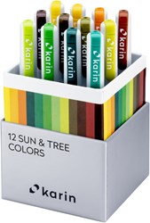 Karin brushpen Realbrush PRO set 12 pièces couleurs Sun and Tree
