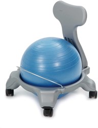 Eduplay chaise d'équilibre ergonomique pour enfants - chaise ballon multicolore pour une posture saine