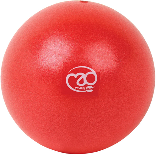 Fitness-Mad Ballon Pilates antidérapant 9 pouces rouge - Exer-Soft Ball