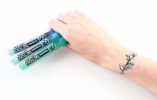 Ki-Sign Ki-Sign Tijdelijke Tattoo Marker 8 mm Zwart