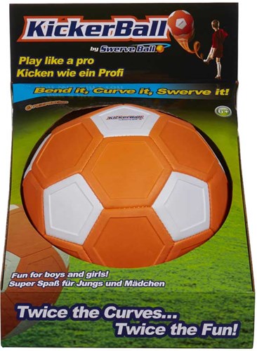 Kickerball ballon de football jouet pour enfants et adultes - multicolore