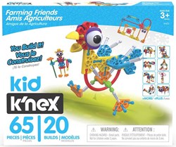 K'nex coffret de construction Farmin Friends - jouet de construction ferme coloré