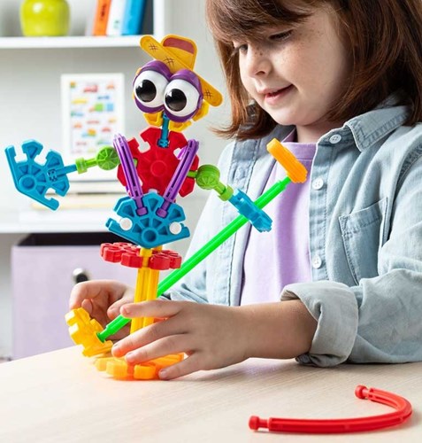 K'nex coffret de construction Farmin Friends - jouet de construction ferme coloré-3