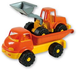 Androni Giocattoli camion benne jouet avec pelle - ensemble véhicule de chantier