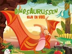 Lantaarn livre à toucher dinosaures - livre interactif pour enfants avec dinos