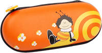 Nici étui à lunettes abeille pour enfants - boîte à lunettes orange carton
