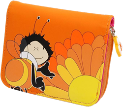 Nici portefeuille enfant abeille - portefeuille coloré pour enfants