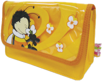 Nici trousse de toilette enfant abeille - trousse colorée pour enfants