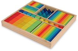 Kinderfeets blocs mélangés - arc-en-ciel