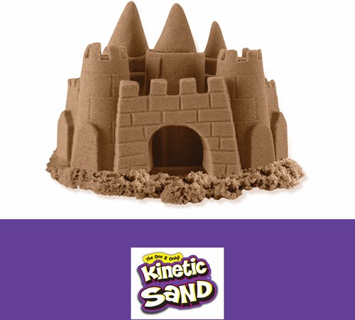 Spin Master Kinetic Sand sable à modeler marron 5 kg jouet sensoriel-2