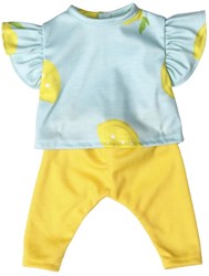 Skrallan ensemble vêtements poupée legging et t-shirt 36-40 cm