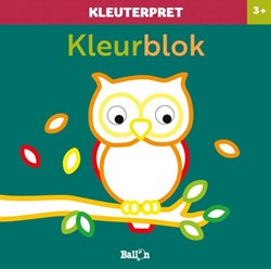 Kleurblok uil livre de coloriage pour tout-petits 3+ plaisir créatif