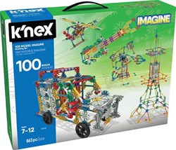K'nex jouet de construction coffret 100 modèles 863 pièces imagination