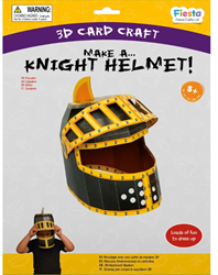 Fiesta Crafts Knight 3D Mask Card Craft