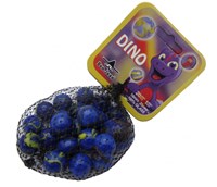 Don Juan billes dino set de billes en verre 20+1 bleu