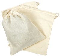 Sac à billes en coton à décorer kit créatif enfants billes rangement