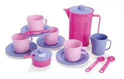 Dantoy Koffieset roze (17-delig)
