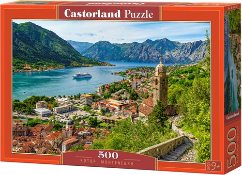 Castorland puzzle Kotor Monténégro 500 pièces coloré-2