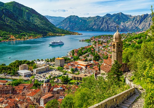 Castorland Kotor, Montenegro - 500 Teile