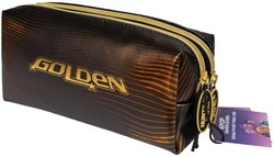 Blue Sky Studios trousse KPOP DH PU dorée - trousse scolaire enfant