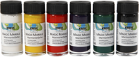 Creativ Company Magic Marble peinture effet marbre set 6 couleurs 20ml basique