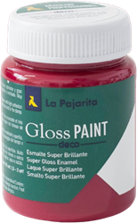 La Pajarita La Pajarita Glans Verf 75ml Keizers Rood