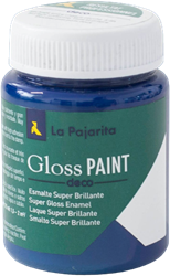 La Pajarita La Pajarita Glans Verf 75ml Oceaan Blauw