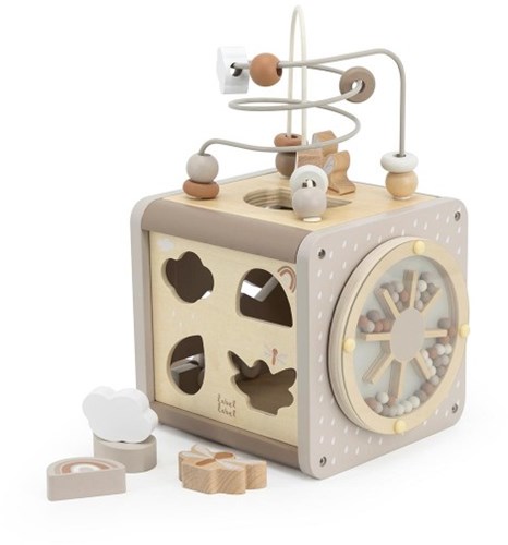 Label Label cube d'activités en bois jouet nougat éducatif-2
