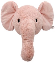 Label Label décoration murale éléphant Elly rose effet 3D chambre enfant