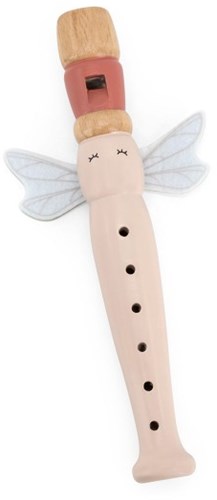 Label Label flûte en bois rose - instrument de musique pour enfants-2