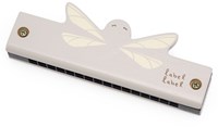 Label Label harmonica en bois jouet musical nougat pour enfants-2